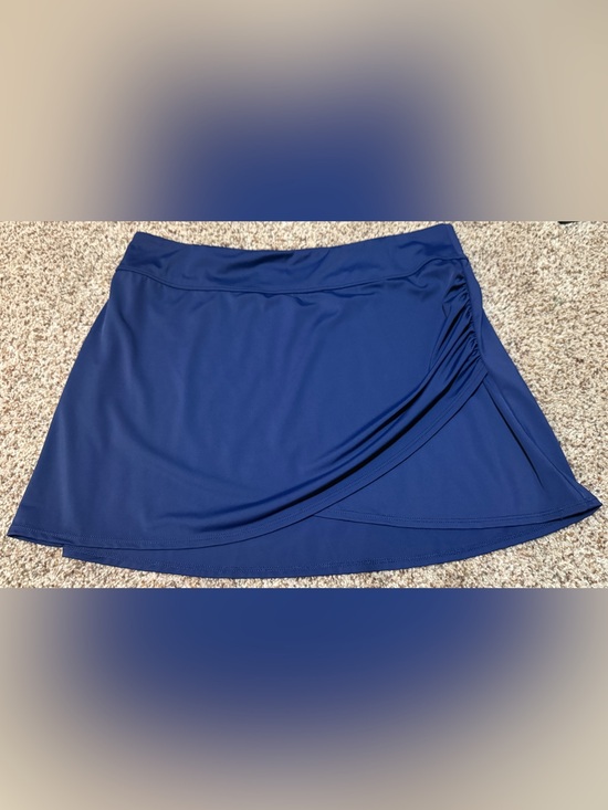 d&co Other - d&co Beach Navy Wrap Swim Skirt Womens 12 NWOT